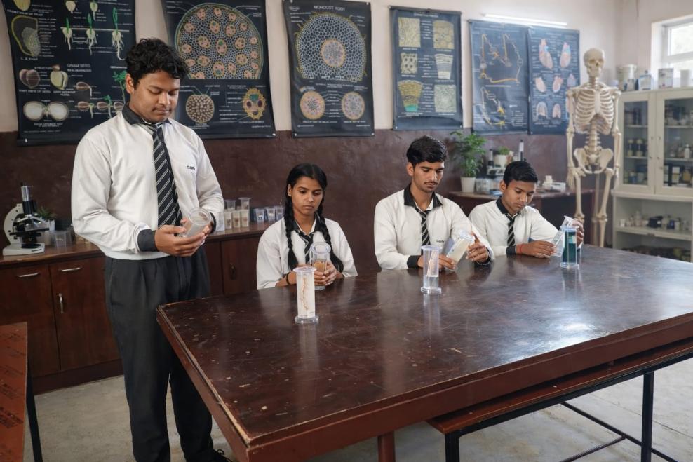 Science Laboratories at Charkula Global Public School