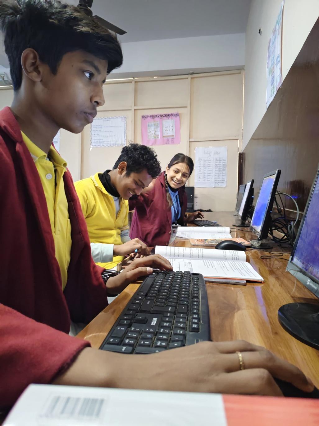 Computer Lab at Charkula Global Public School